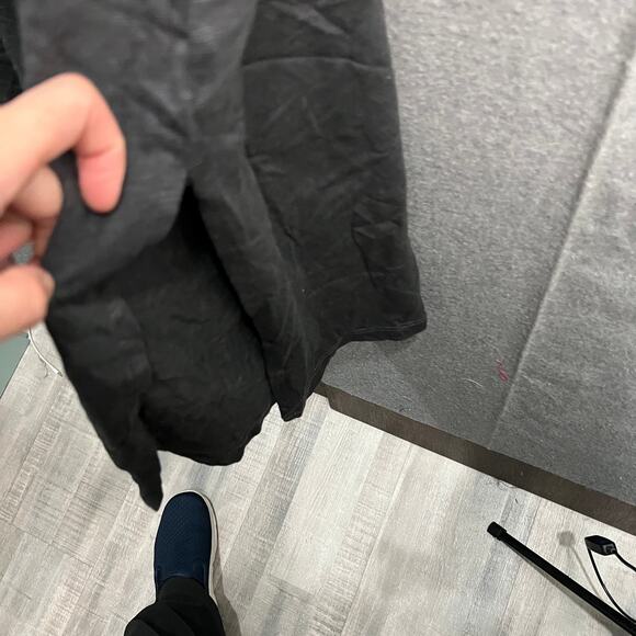 Candace Cameron Bure Sunkissed Regular Midi T-Shirt Dress Washed Black Size 3X - Picture 9 of 14